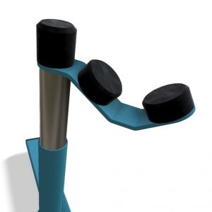 Hufblock Blau Nahaufnahme