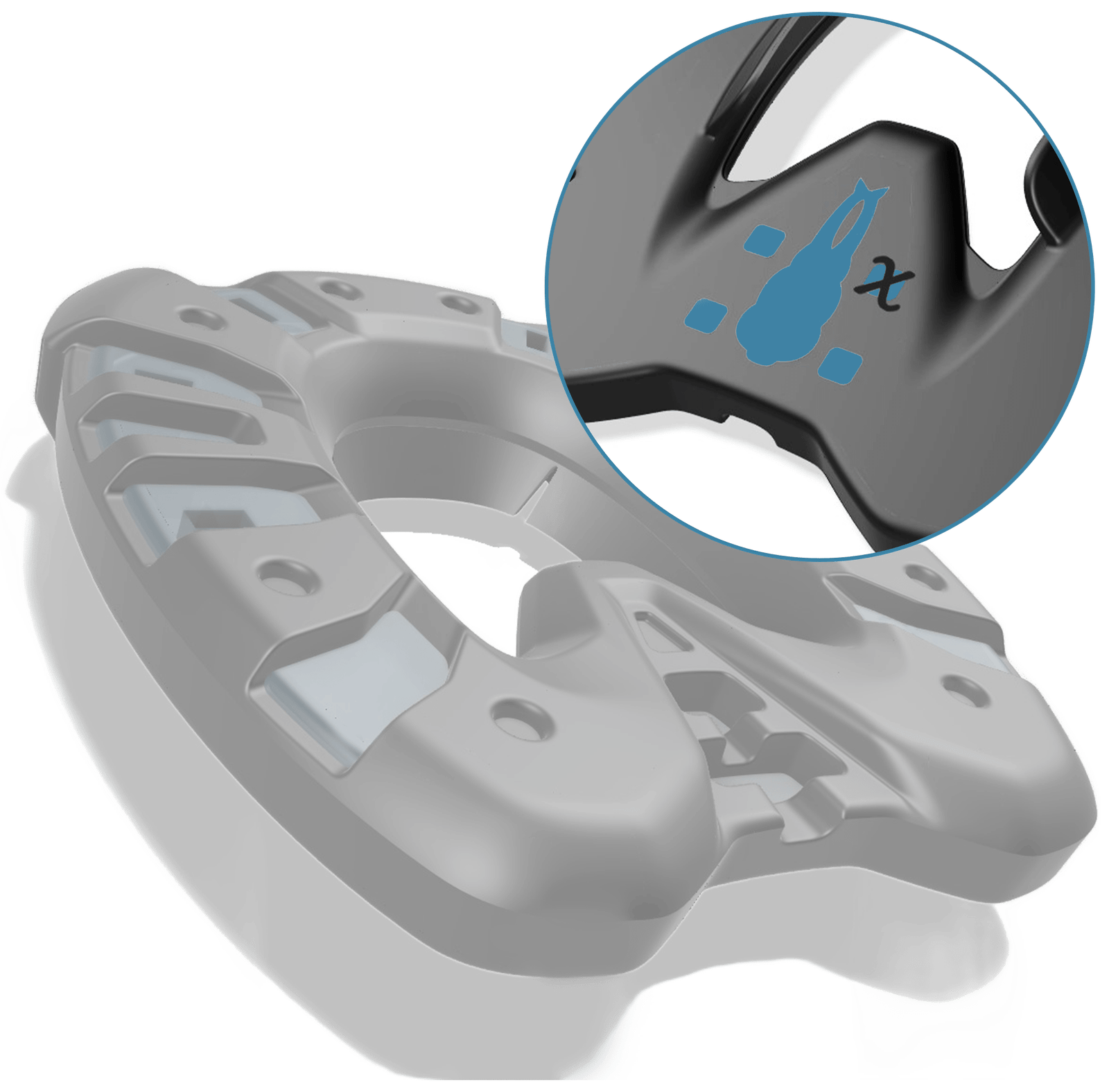 Detailansicht OKIE Hufschutz Marker-Pferd Liesl